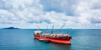 আন্তর্জাতিক সীমানায় বাংলাদেশের পতাকাবাহী জাহাজ