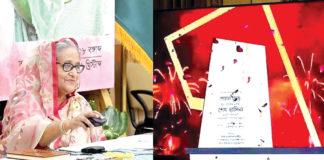 পায়রা সেতু উদ্বোধন করলেন প্রধানমন্ত্রী