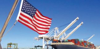 যুক্তরাষ্ট্রের বাণিজ্য ঘাটতি ছয় মাসের সর্বনিম্নে