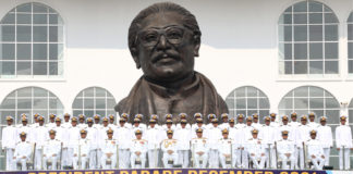 বাংলাদেশ নেভাল একাডেমিতে শীতকালীন রাষ্ট্রপতি কুচকাওয়াজ