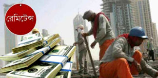 ১৮ মাসের মধ্যে সর্বনিম্ন প্রবাসী আয়