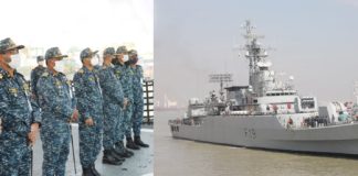 শ্রীলংকা ও মালদ্বীপে প্রশিক্ষণ শেষে দেশে ফিরেছে নৌবাহিনীর যুদ্ধজাহাজ