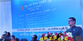 ৯০ ভাগ নদীর জায়গা দখলমুক্ত করা হয়েছে : নৌপরিবহন প্রতিমন্ত্রী