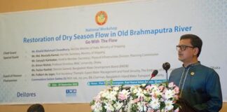 ১০ হাজার কিলোমিটার নৌপথ খননের লক্ষ্যে কাজ করছে সরকার