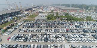 মোংলা বন্দরে ১০২টি বিদেশি গাড়ির নিলাম