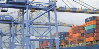 সাউদাম্পটনে ডিপি ওয়ার্ল্ডের কনটেইনার টার্মিনালে কার্বন নিঃসরণ অর্ধেক কমেছে