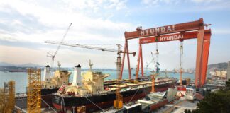 ফেব্রুয়ারিতে শক্তিশালী অবস্থানে দক্ষিণ কোরিয়ার জাহাজ নির্মাণ শিল্প