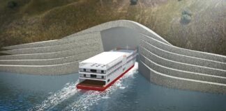 পূর্ণ আকৃতির শিপ টানেল নির্মাণ করছে নরওয়ে