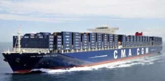 কনটেইনার পরিবহন সক্ষমতায় মায়েরস্ককে পেছনে ফেলার পথে সিএমএ সিজিএম