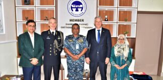 চট্টগ্রাম বন্দর পরিদর্শনে নেদারল্যান্ডসের রাষ্ট্রদূত