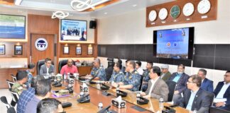 মাতারবাড়ী ও চট্টগ্রাম বন্দর পরির্দশন করেছেন বিডা চেয়ারম্যান আশিক চৌধুরী